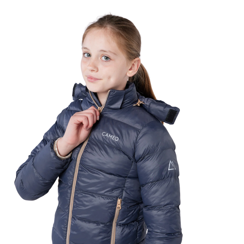 Cameo Equi - Quilt Junior Jacket - Grey-1