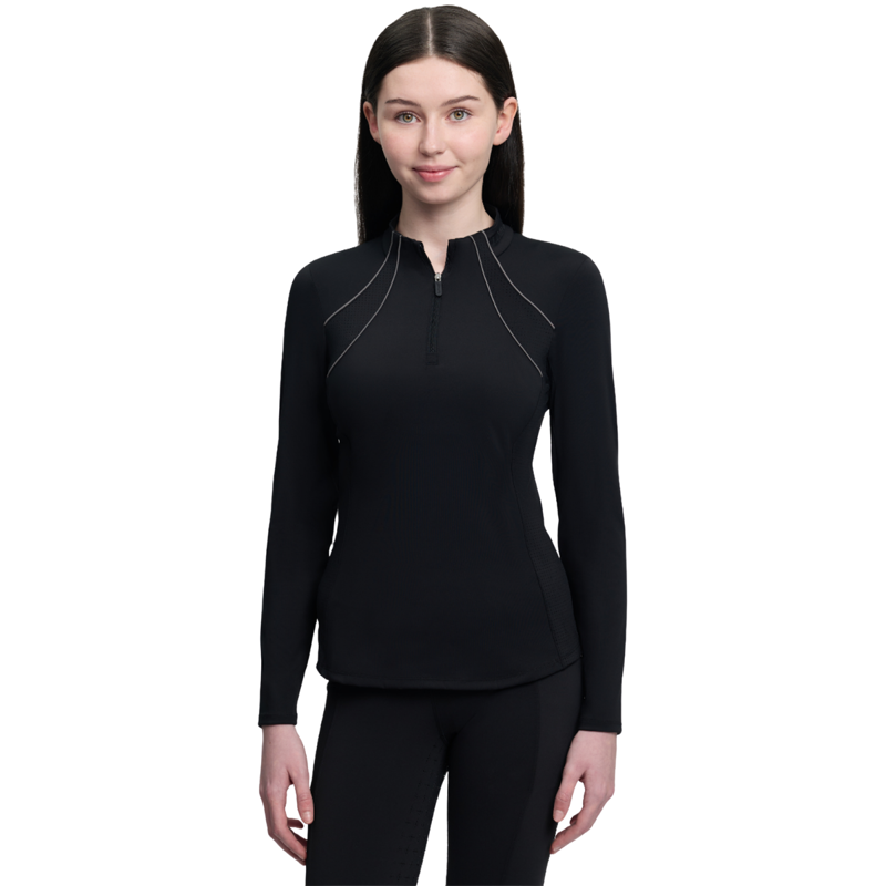 LeMieux Young Rider Airflow Base Layer - Black
