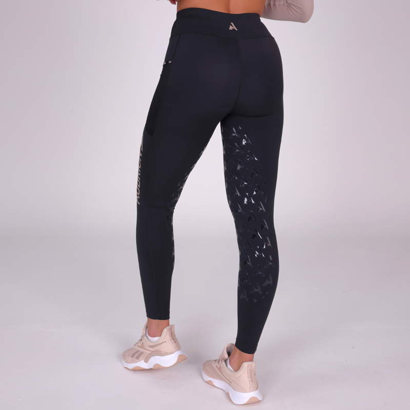 Aubrion React Non-Stop Riding Tights - Shadow-5