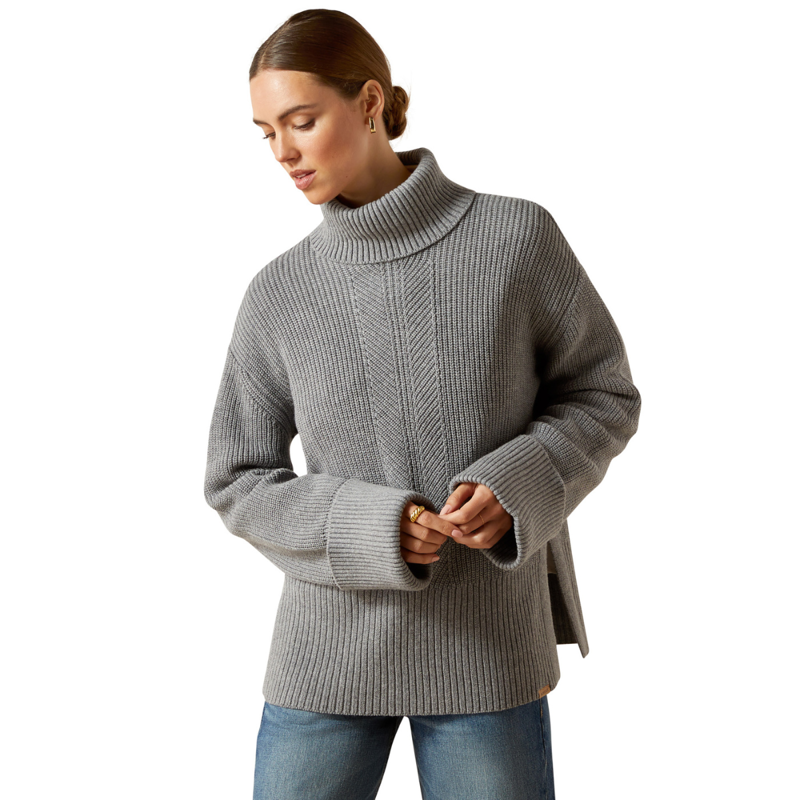 Ariat Women's Lendal Sweater - Heather Grey