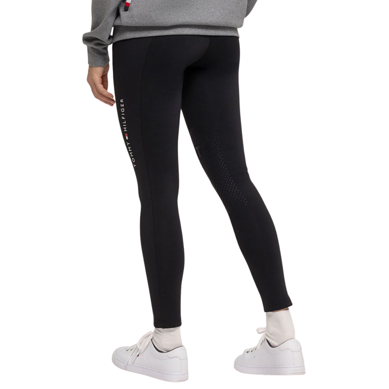 Tommy Hilfiger Women's Vermont Knee Grip Breeches - Black-1