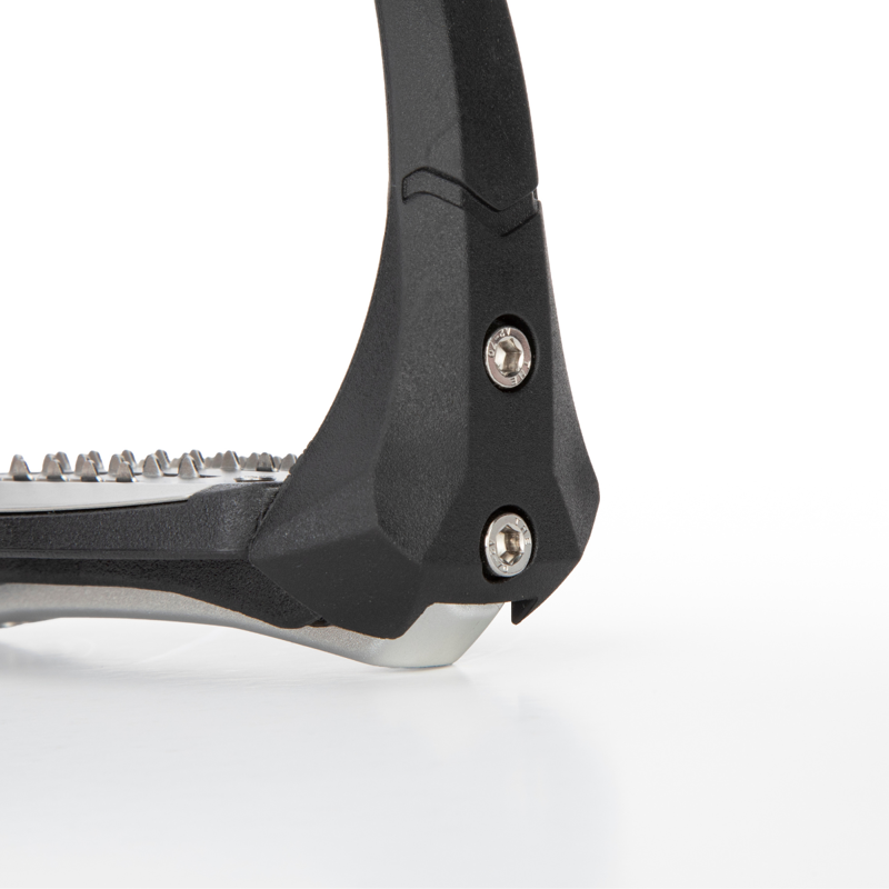 Shires Karben Adult's Ultra Grip FX Stirrups - Black-4