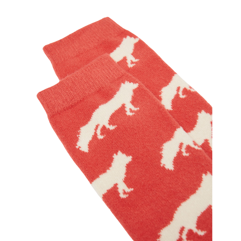 Joules Ladies Amble Socks - Fox-2