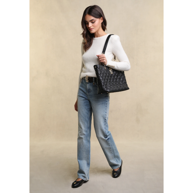 Holland Cooper Amy Crew Neck Knit - Natural-3