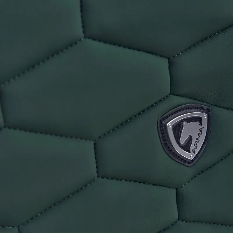 Shires Arma Eltar GP Saddlecloth - Green-1