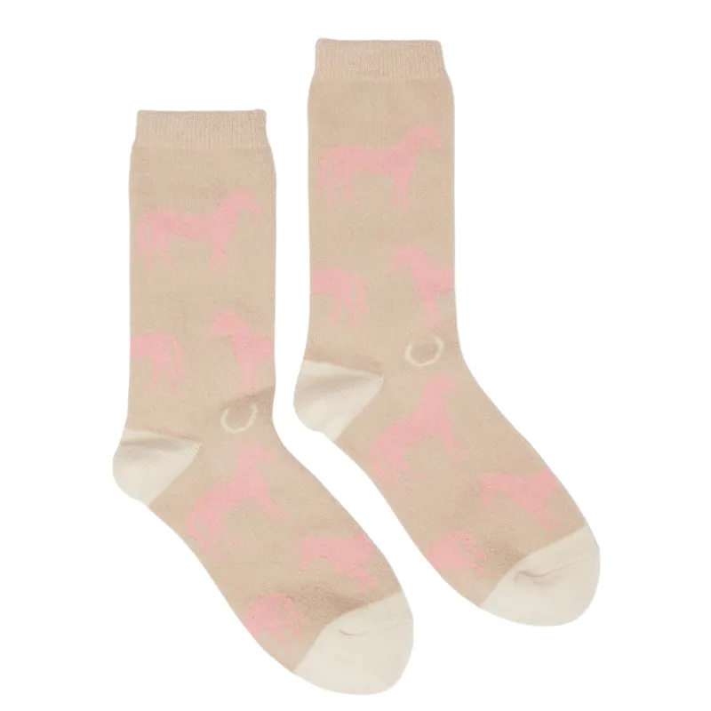 Joules Ladies Amble Socks - Horse