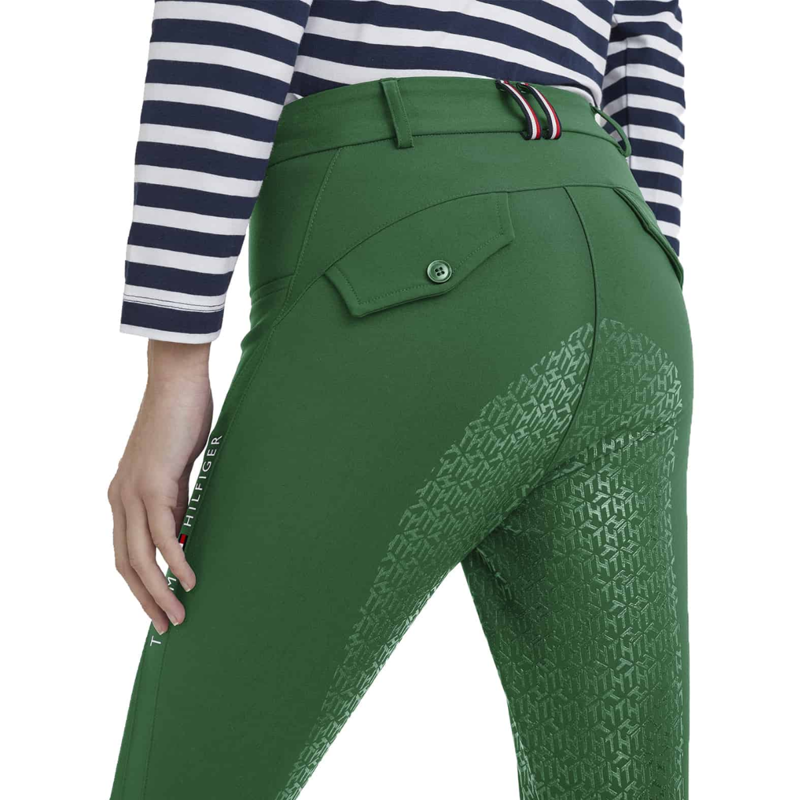 Tommy Hilfiger Full Grip Classic Breeches - Hunter Green-2