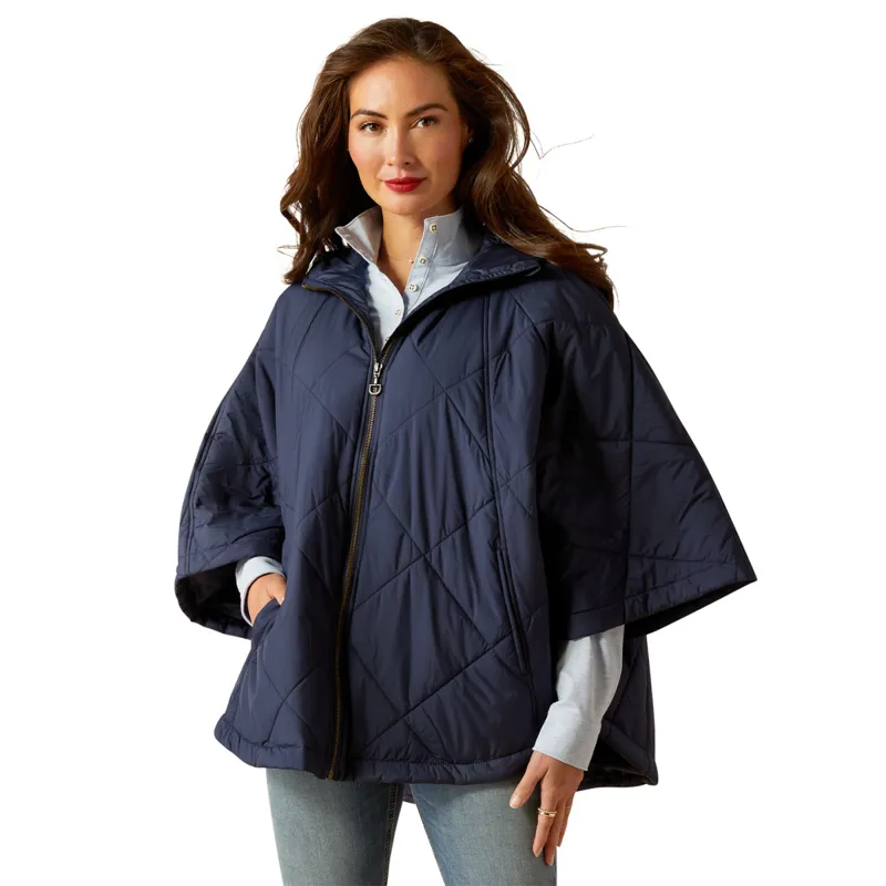 Ariat Women's Fescue Insulated Cape - Navy