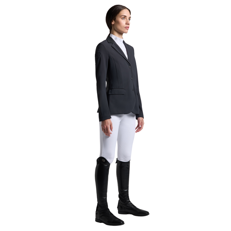 Cavalleria Toscana Women's GP Zip Competition Jacket - Charcoal