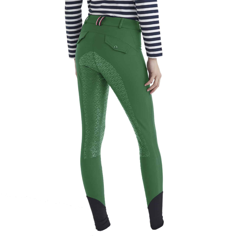 Tommy Hilfiger Full Grip Classic Breeches - Hunter Green-1