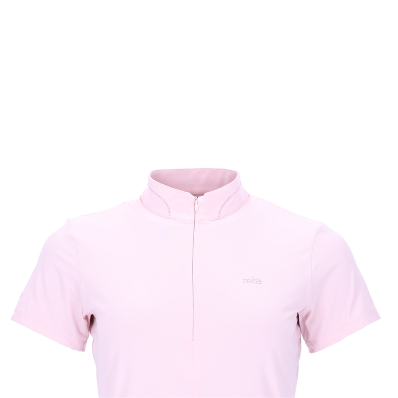 Schockemohle Ladies SPPoppy-2.6 Style Shirt - Pale Pink-3