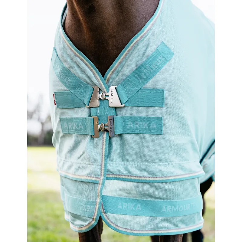 LeMieux Arika Armour-Tek Fly Rug - Aqua-2