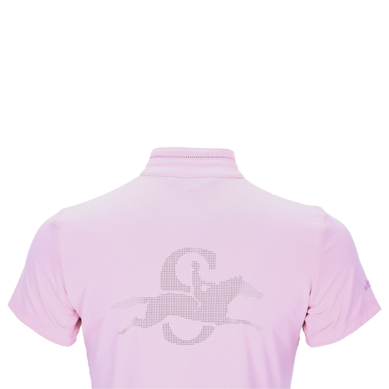 Schockemohle Ladies SPPoppy-2.6 Style Shirt - Pale Pink-2