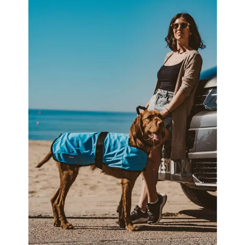WeatherBeeta Therapy-Tec Cooling Dog Coat - Blue-2