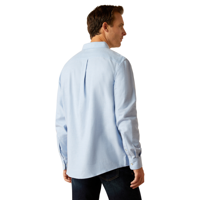 Ariat Men's Simmental Shirt - Chambray Blue-1