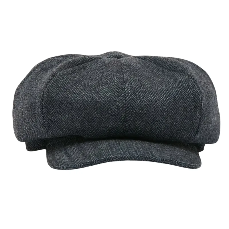 Joules Ladies Elvaston Baker Boy Hat - Navy Tweed