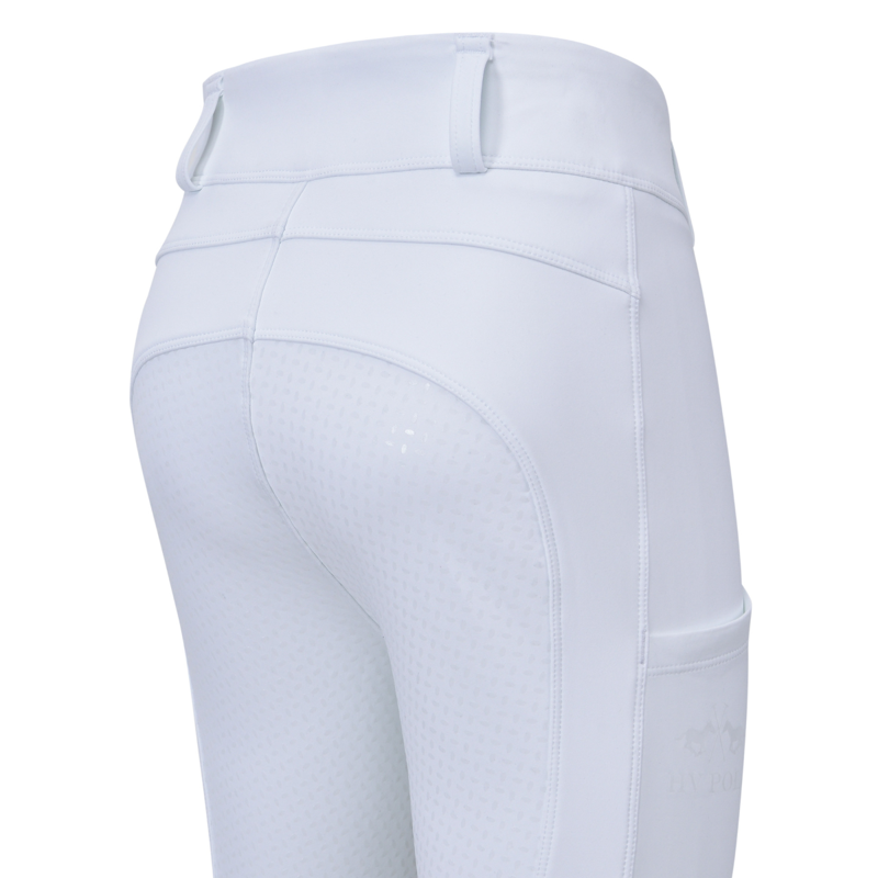 HV Polo Children's Manou Riding Tights - White-2