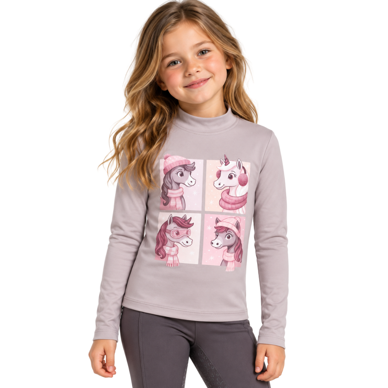 Imperial Riding Kids Enjoy Frosty Top - Taupe