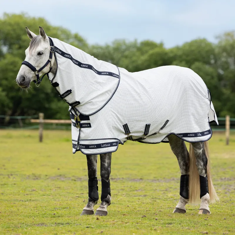 LeMieux Arika Field Rug - White-1