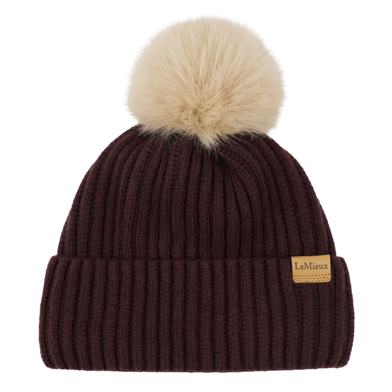 LeMieux Clara Rib Beanie - Damson