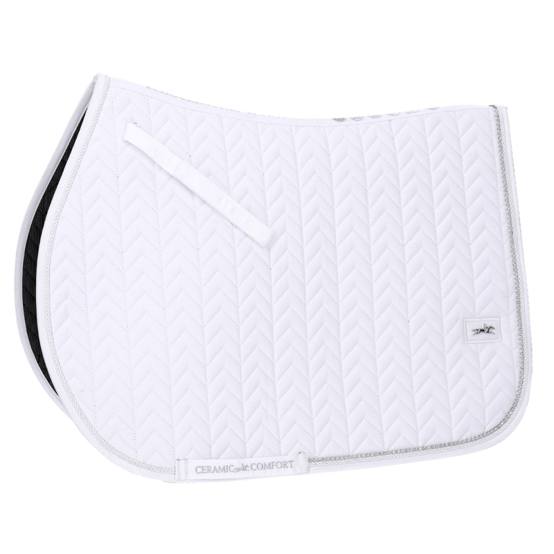 Schockemohle SPCeramica S Style Saddlepad - White