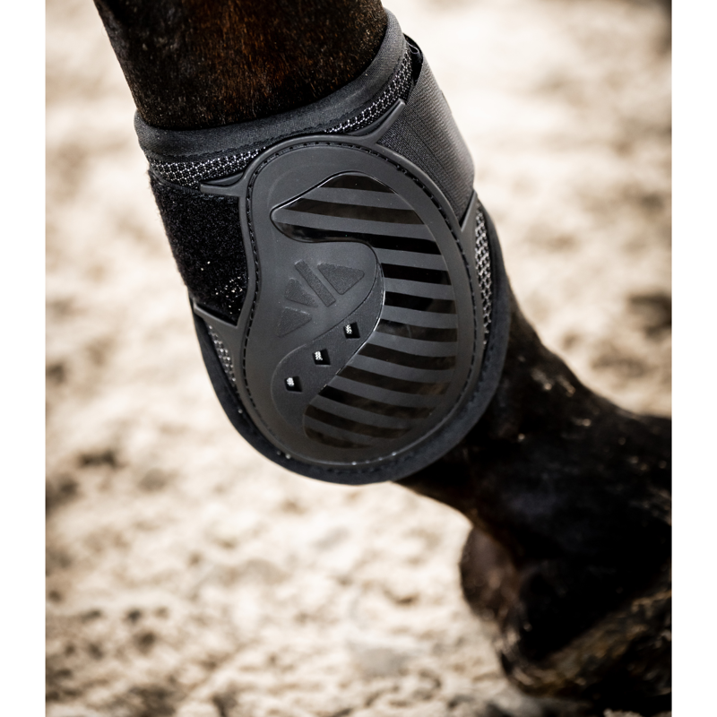 Horseware Pro Bamboo Fetlock Boots -Black/Black-4