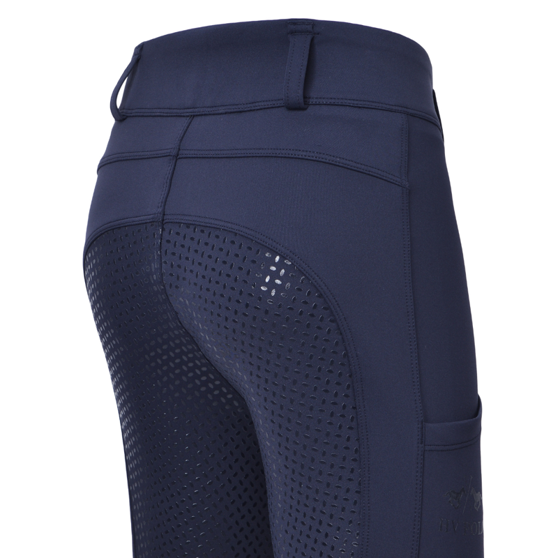 HV Polo Children's Manou Riding Tights - Navy-2