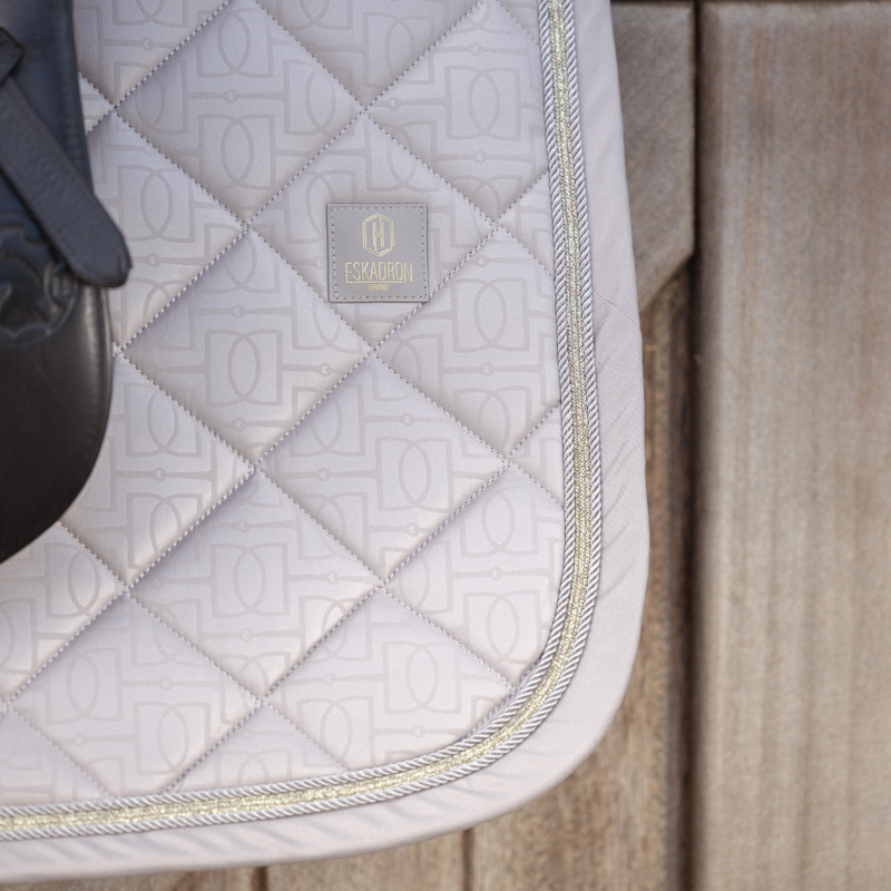 Eskadron Jaquard Saddlepad Heritage AW26 - Ash-2
