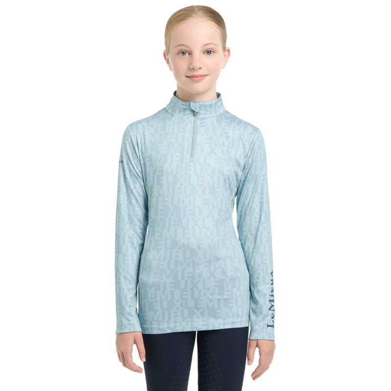 LeMieux Young Rider Casey Base Layer - Glacier-5