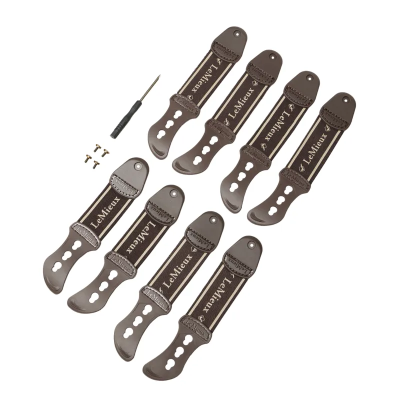 LeMieux Exo-Flex Fetlock Spare Strap Set - Brown