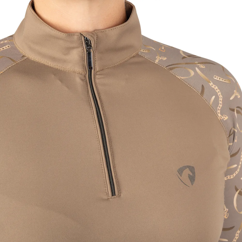 Hy Equestrian Elevate Heritage Base Layer - Fossil-1