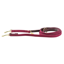 Kentucky Plaited Nylon Dog Lead 2M - Bordeaux