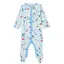 Joules Razamataz Cotton Babygrow - Blue Farm Print