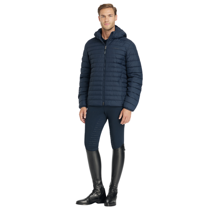 LeMieux Men's Hooded Puffer Jacket - Navy-3