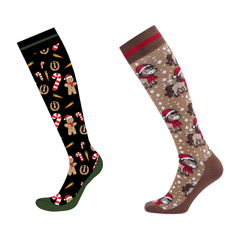 Imperial Riding Kids Santa Socks