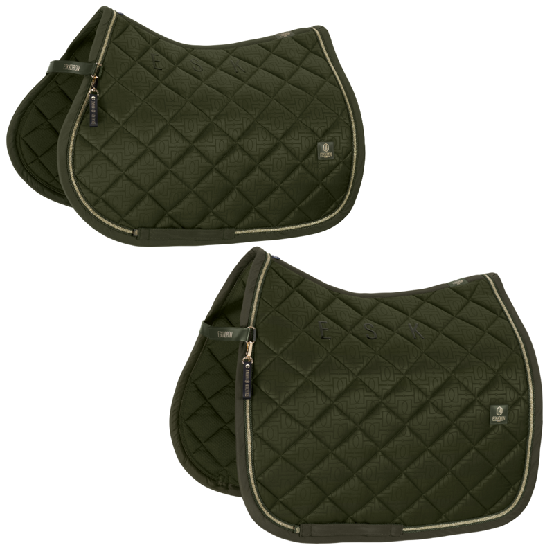 Eskadron Jaquard Saddlepad Heritage AW26 - Deep Moss