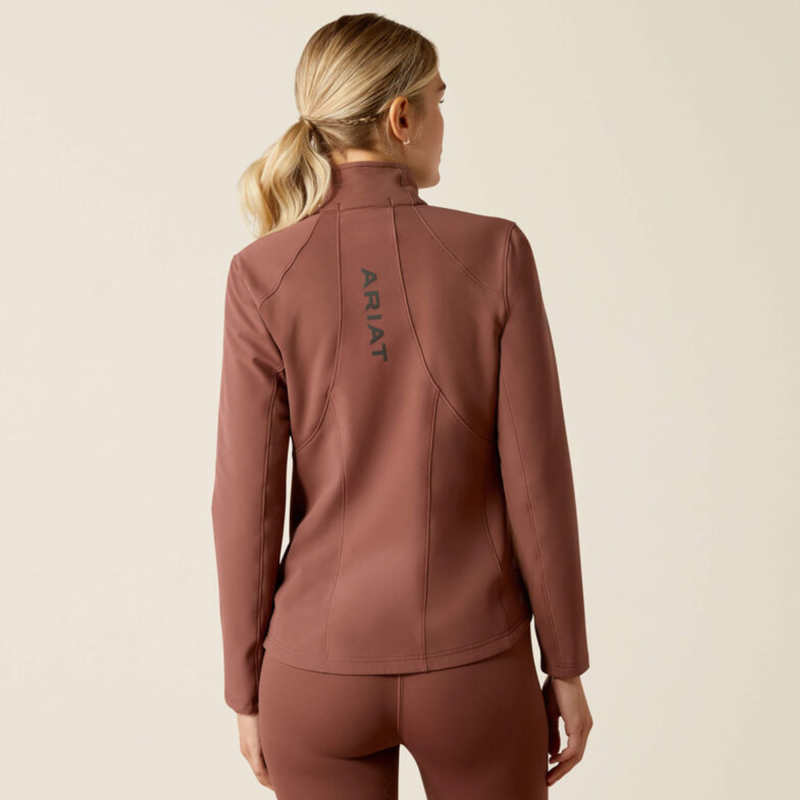 Ariat Women's Boreas Full Zip Sweatshirt - Marron-1