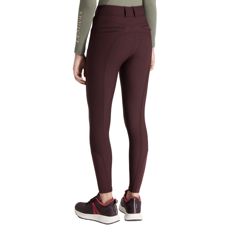 LeMieux Young Rider Full Seat Izzy Breeches - Damson-1