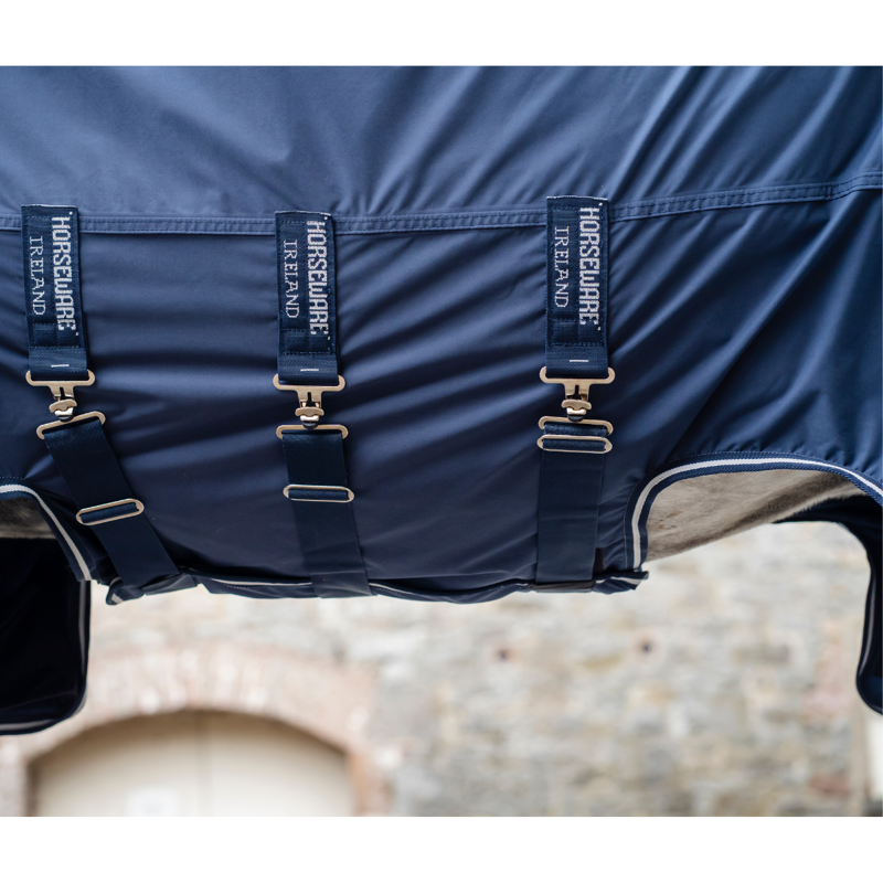 Horseware Show Ready Rug - Navy/Navy Silver-5
