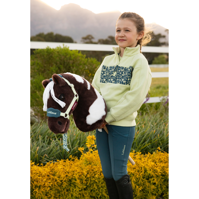 LeMieux Mini Quinn Quarter Zip Sweat - Macaron-3