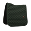 Kentucky Classic Onion Plaited Glitter Rope Dressage Saddlepad Full - Dark Green
