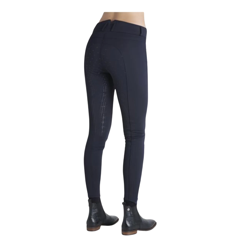 Montar Karly Highwaist Softshell Full Grip Ladies Breeches - Navy-1