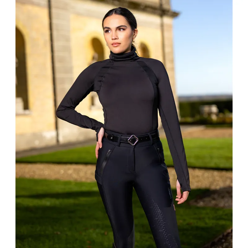 LeMieux Drytex Waterproof Breeches Full Seat - Black-6