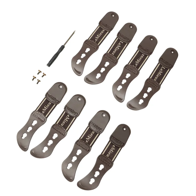LeMieux Exo-Flex Tendon Spare Strap Set - Brown