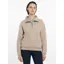 LeMieux Ladies Keira Quarter Neck Sweat - Almond