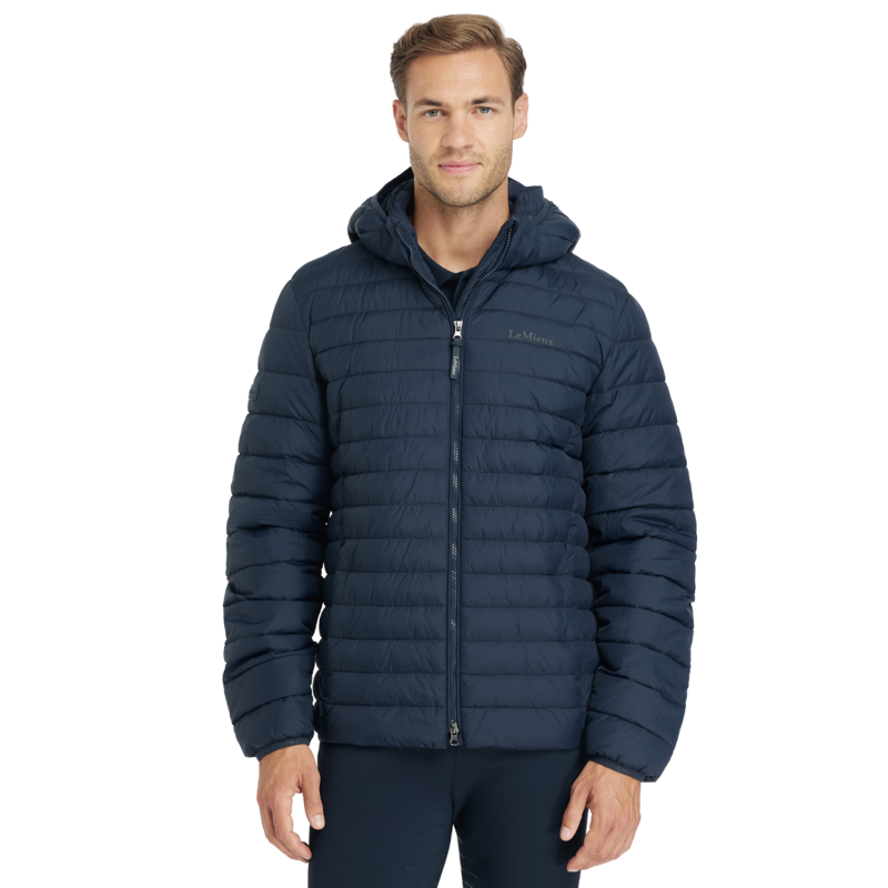 LeMieux Men's Hooded Puffer Jacket - Navy-1