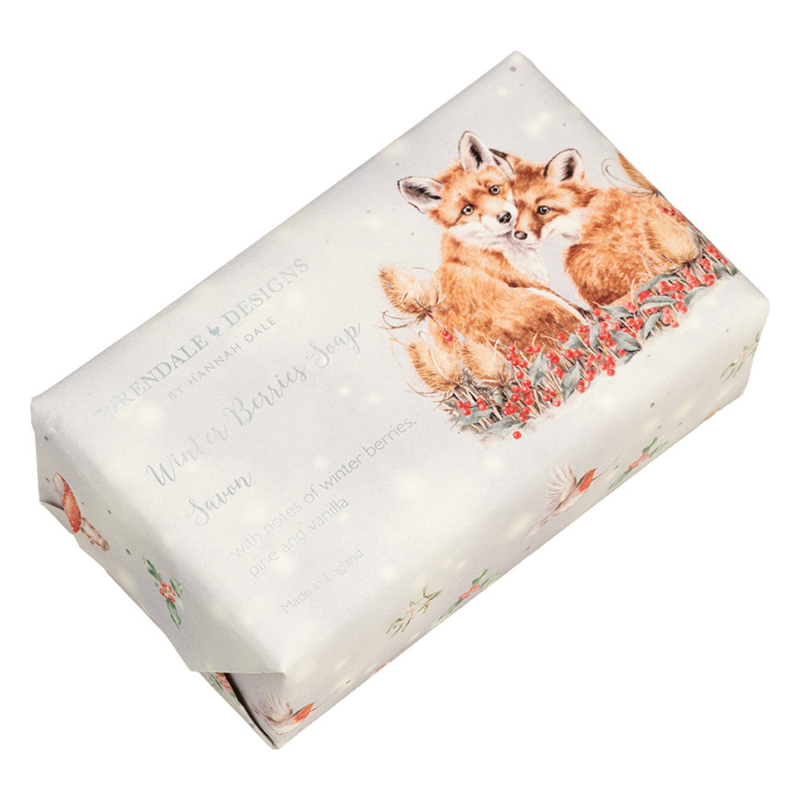 Wrendale Designs 'Berries and Whispers' Winter Berries Christmas Soap