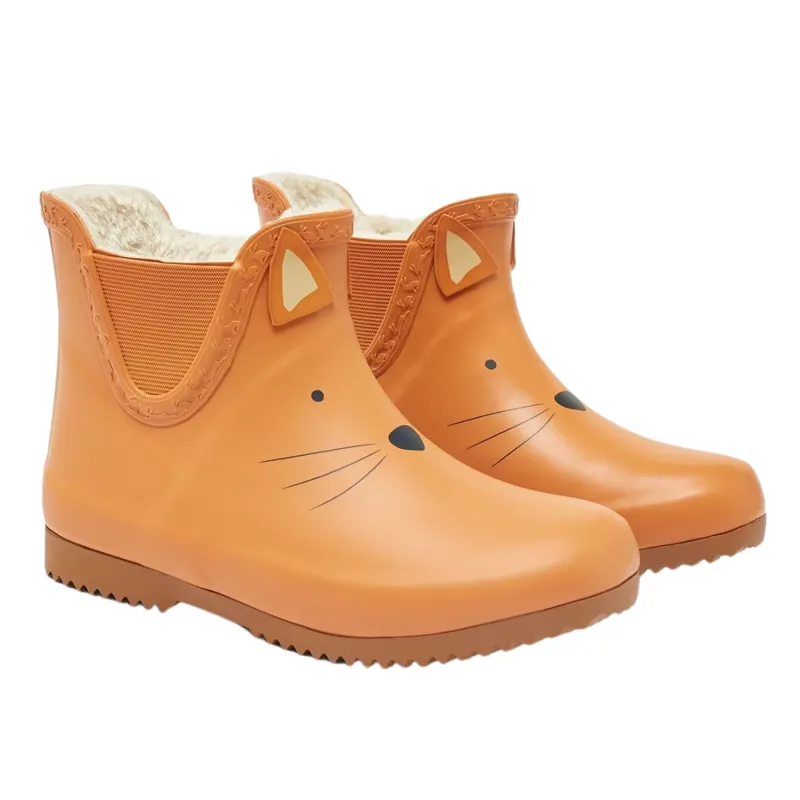 Joules Kids' Raindance Character Ankle Wellies - Fox