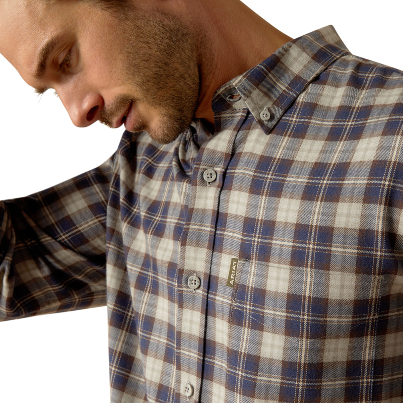 Ariat Men's Simmental Shirt - Horizon Plaid-2