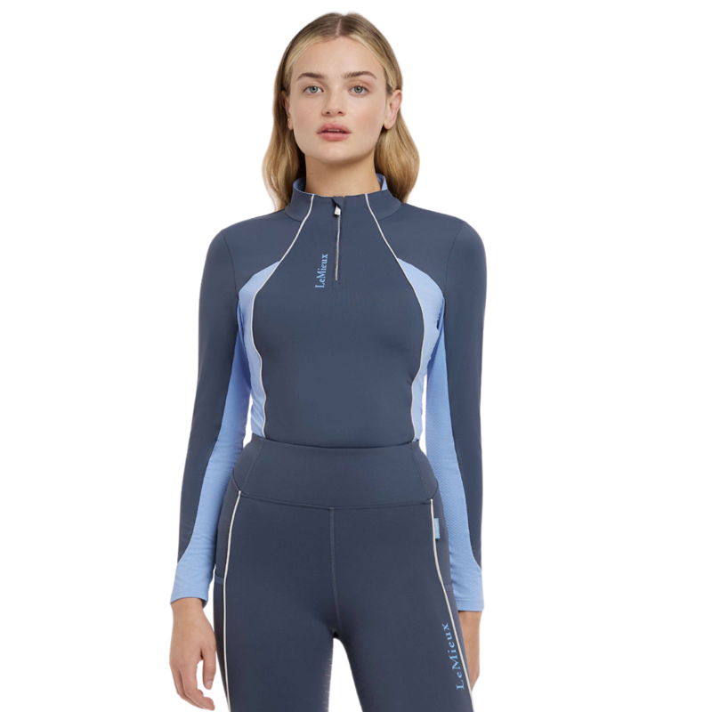 LeMieux Esme Ladies Base Layer - Dusk Blue-1
